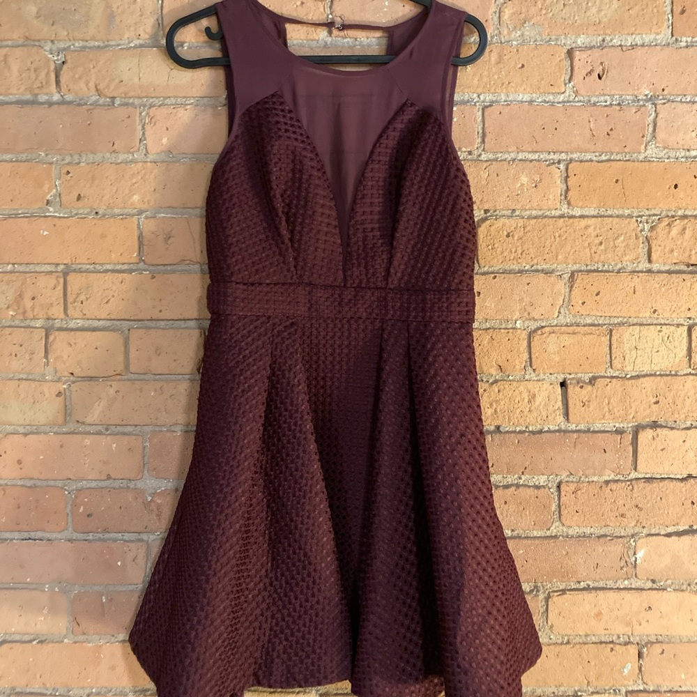 BCBGeneration Maroon size 6 Cocktail dress